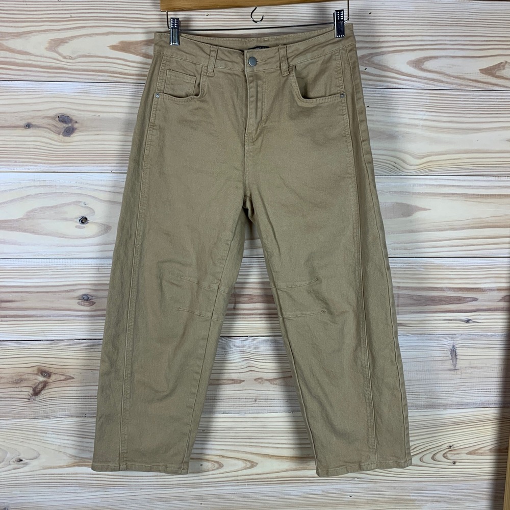 Wide Leg Women’s Pants in Tan